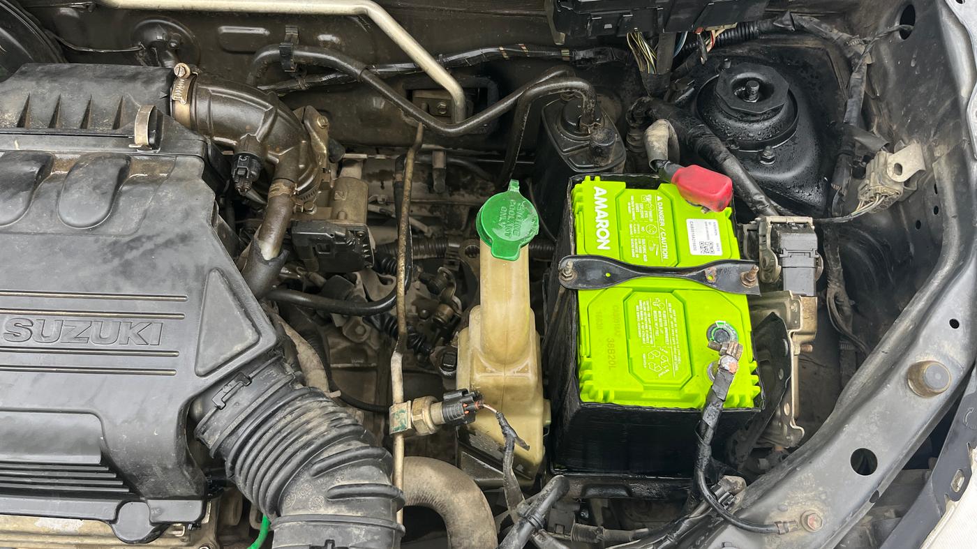 2015 Maruti Alto K10 VXI, Petrol, Manual, 57,802 km, Engine View - Left