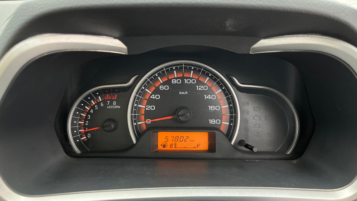 2015 Maruti Alto K10 VXI, Petrol, Manual, 57,802 km, Odometer Image