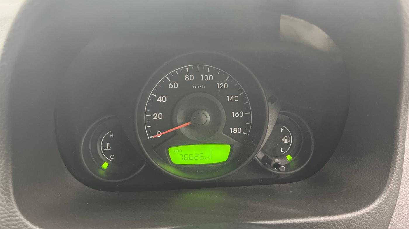 2015 Hyundai Eon D-LITE+, Petrol, Manual, 76,595 km, Odometer Image