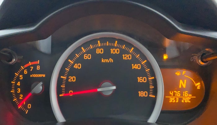 2020 Maruti Celerio ZXI AMT, Petrol, Automatic, 47,616 km, Odometer Image