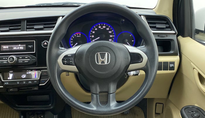 2017 Honda Amaze 1.2L I-VTEC S, Petrol, Manual, 41,018 km, Steering Wheel Close Up