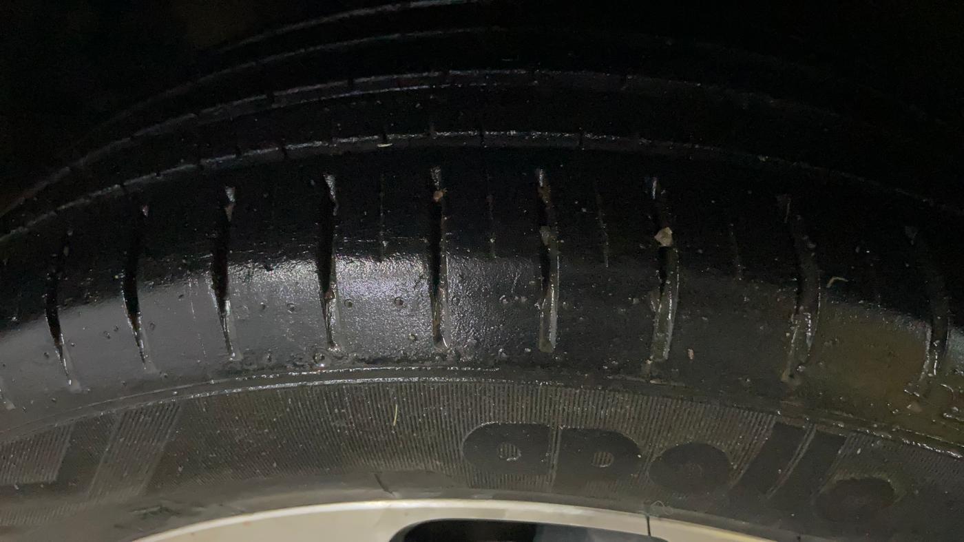 2019 Maruti Baleno ZETA PETROL 1.2, Petrol, Manual, 70,211 km, Left Front Tyre Tread