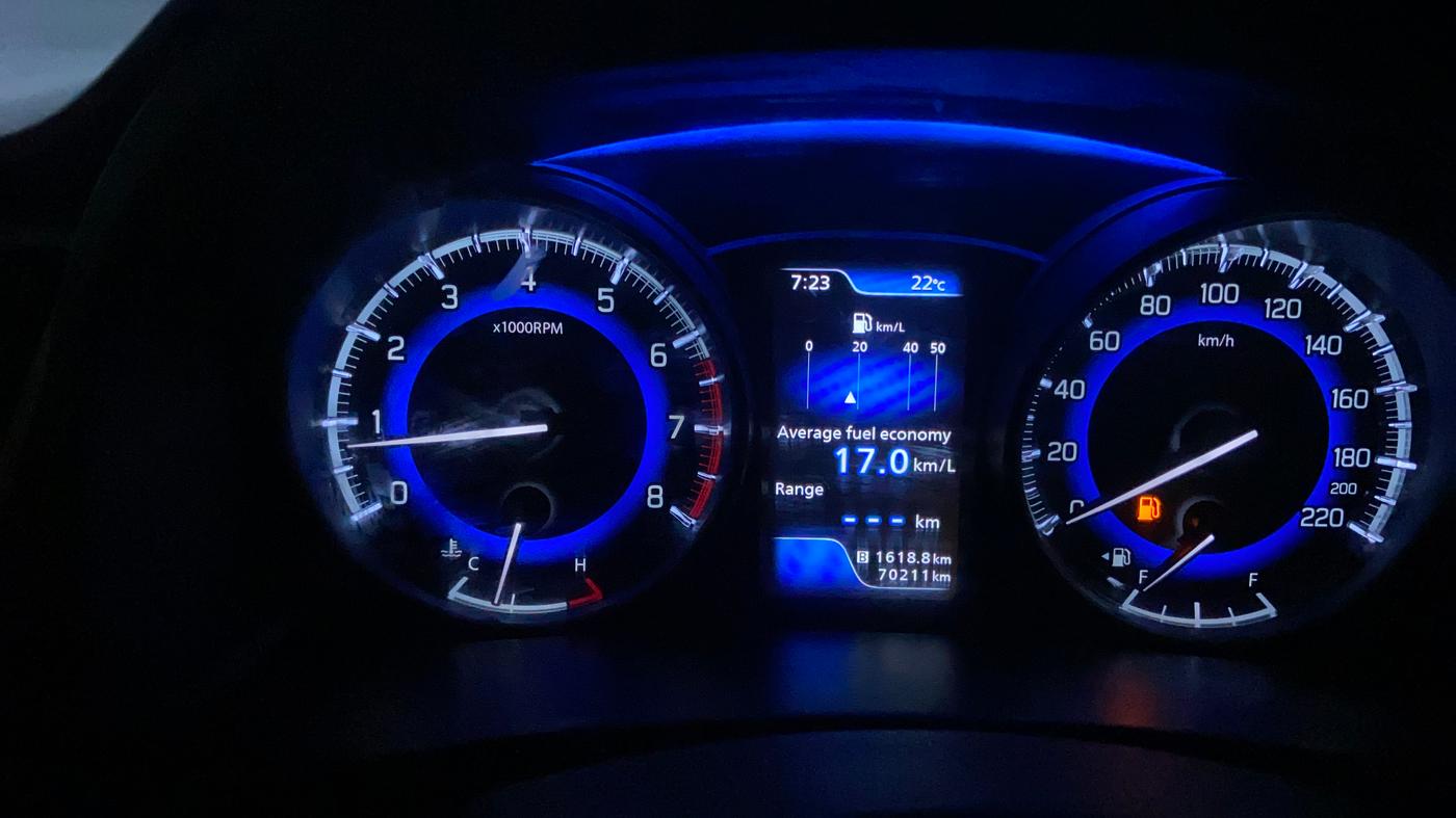 2019 Maruti Baleno ZETA PETROL 1.2, Petrol, Manual, 70,211 km, Odometer Image