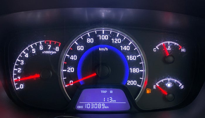 2015 Hyundai Grand i10 MAGNA 1.2 KAPPA VTVT, CNG, Manual, 1,03,294 km, Odometer Image