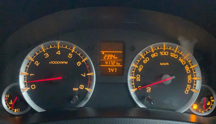 2012 Maruti Swift VXI, Petrol, Manual, 41,721 km, Odometer Image