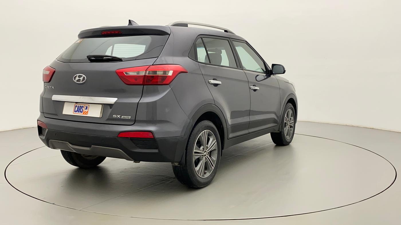 2016 Hyundai Creta SX PLUS AT 1.6 PETROL, Petrol, Automatic, 50,635 km, Right Back Diagonal