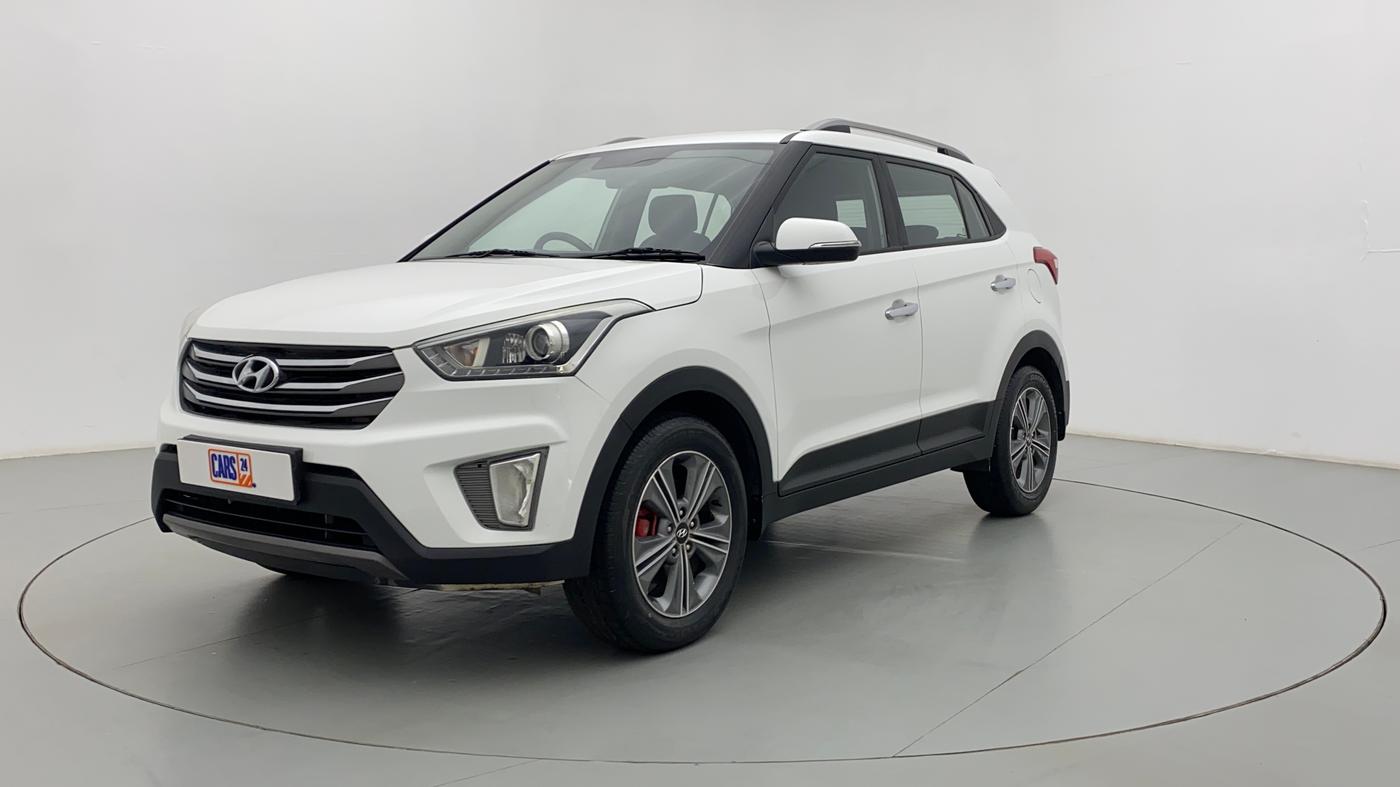 2017 Hyundai Creta 1.6 CRDI SX PLUS AUTO, Diesel, Automatic, 90,205 km, Left Front Diagonal (45- Degree) View