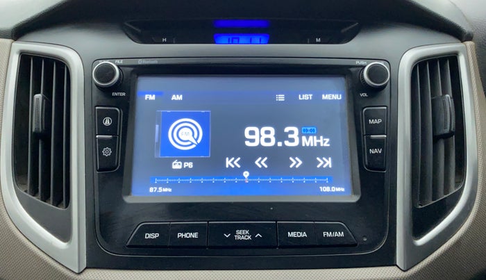 2017 Hyundai Creta 1.6 CRDI SX PLUS AUTO, Diesel, Automatic, 90,205 km, Infotainment System