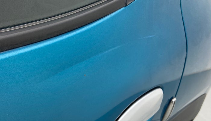 2022 Renault Kwid CLIMBER 1.0 AMT (O), Petrol, Automatic, 23,884 km, Rear left door - Minor scratches