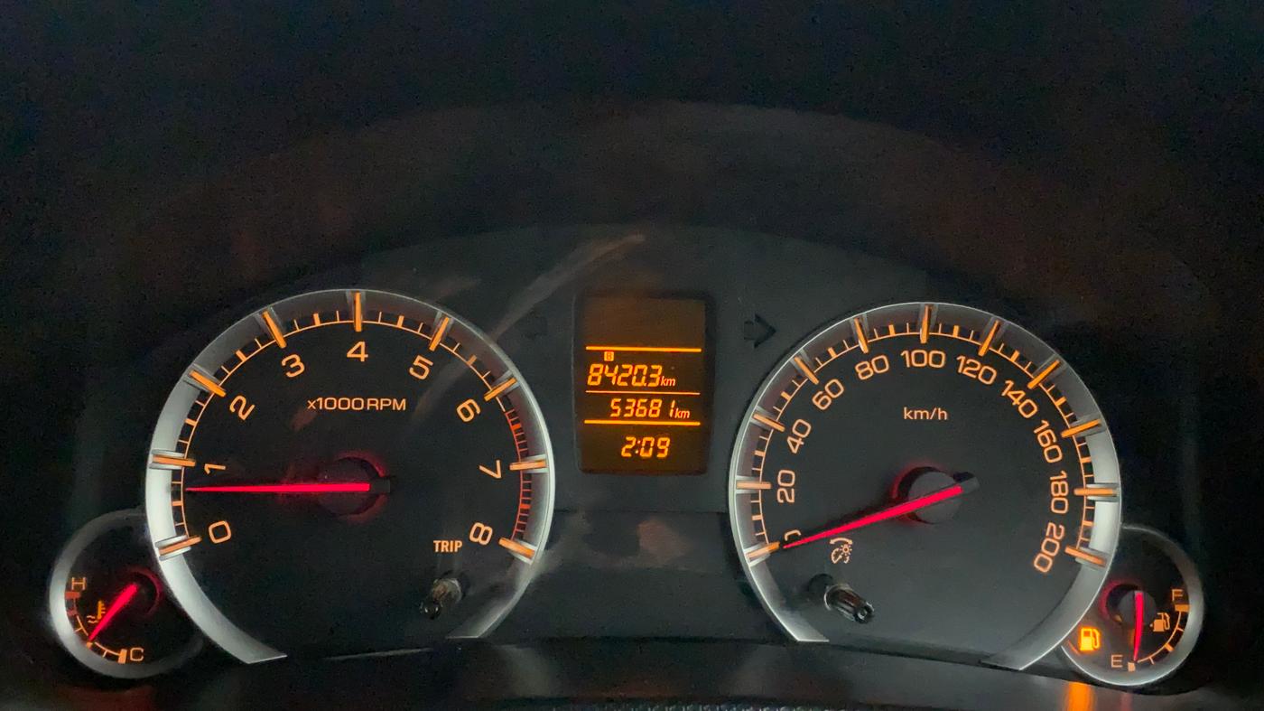2015 Maruti Swift VXI, Petrol, Manual, 53,681 km, Odometer Image