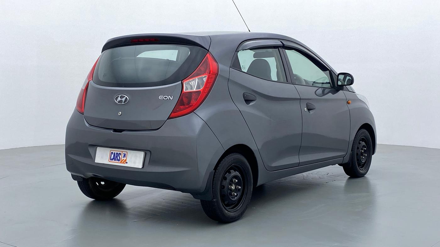 2017 Hyundai Eon MAGNA PLUS, Petrol, Manual, 41,735 km, Right Back Diagonal (45- Degree) View