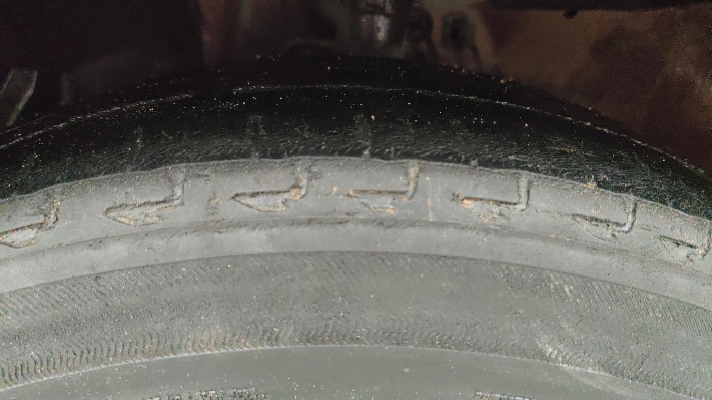 2023 Honda City 1.5L I-VTEC ZX CVT, Petrol, Automatic, 38,509 km, Left Front Tyre Tread