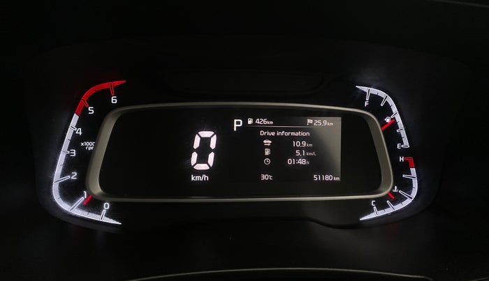 2021 KIA SONET GTX PLUS 1.5 AT, Diesel, Automatic, 51,173 km, Odometer Image