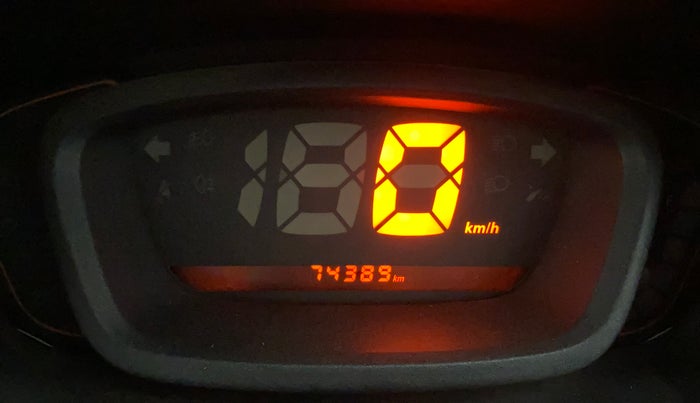 2018 Renault Kwid RXT 1.0, Petrol, Manual, 74,341 km, Odometer Image