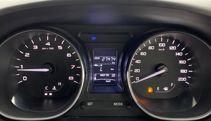 2018 Tata Tiago XZ PETROL, Petrol, Manual, 27,473 km, Odometer Image