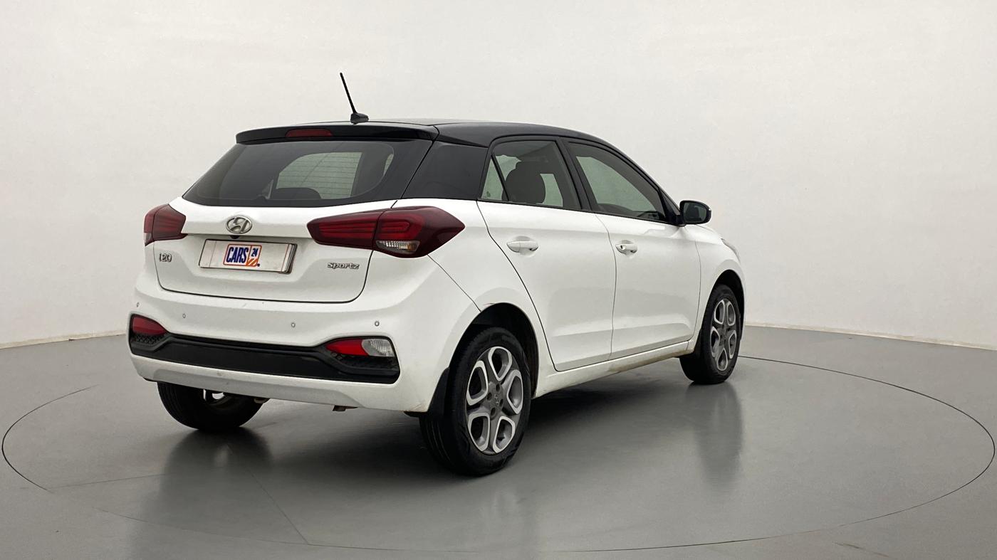 2019 Hyundai Elite i20 1.2 SPORTZ PLUS DUAL TONE VTVT, Petrol, Manual, 29,191 km, Right Back Diagonal
