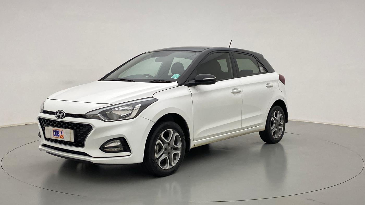 2019 Hyundai Elite i20 1.2 SPORTZ PLUS DUAL TONE VTVT, Petrol, Manual, 29,191 km, Left Front Diagonal