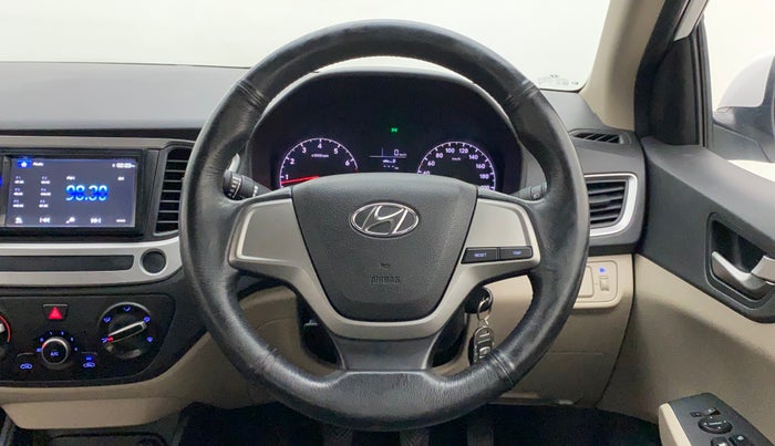 2018 Hyundai Verna 1.4 E PETROL, Petrol, Manual, 27,312 km, Steering Wheel Close Up