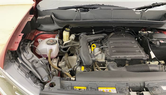 2023 Volkswagen TAIGUN TOPLINE 1.0 TSI AT, Petrol, Automatic, 4,893 km, Engine View - Right