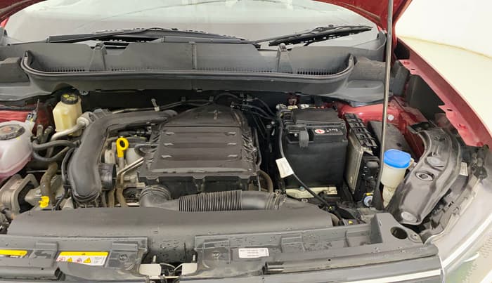 2023 Volkswagen TAIGUN TOPLINE 1.0 TSI AT, Petrol, Automatic, 4,893 km, Engine View - Left