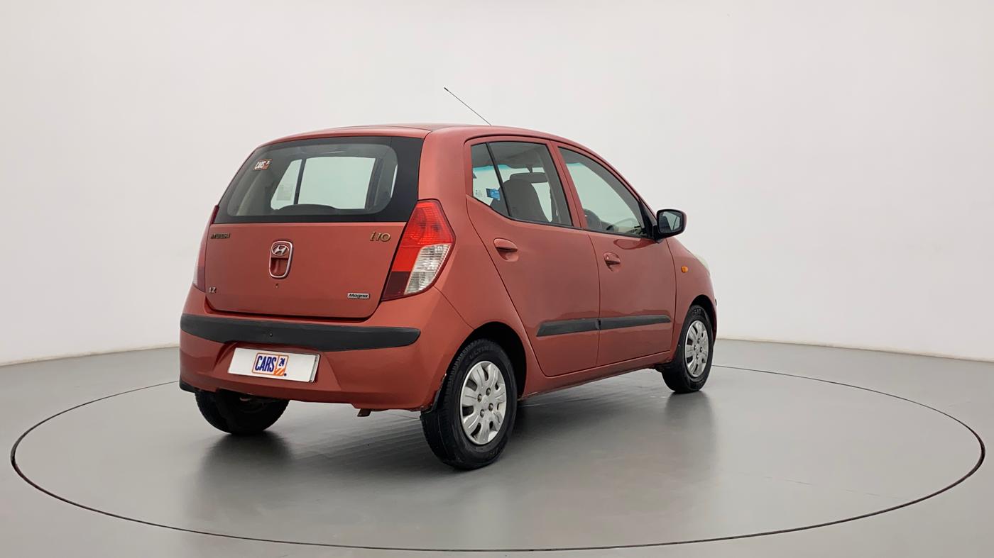 2010 Hyundai i10 MAGNA 1.2, Petrol, Manual, 73,097 km, Right Back Diagonal