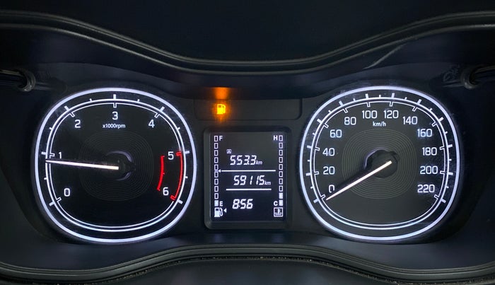 2016 Maruti Vitara Brezza VDI OPT, Diesel, Manual, 58,349 km, Odometer Image