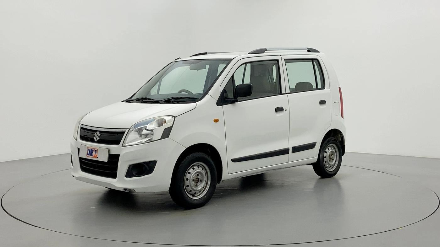 2014 Maruti Wagon R 1.0 LXI, Petrol, Manual, 63,566 km, Left Front Diagonal