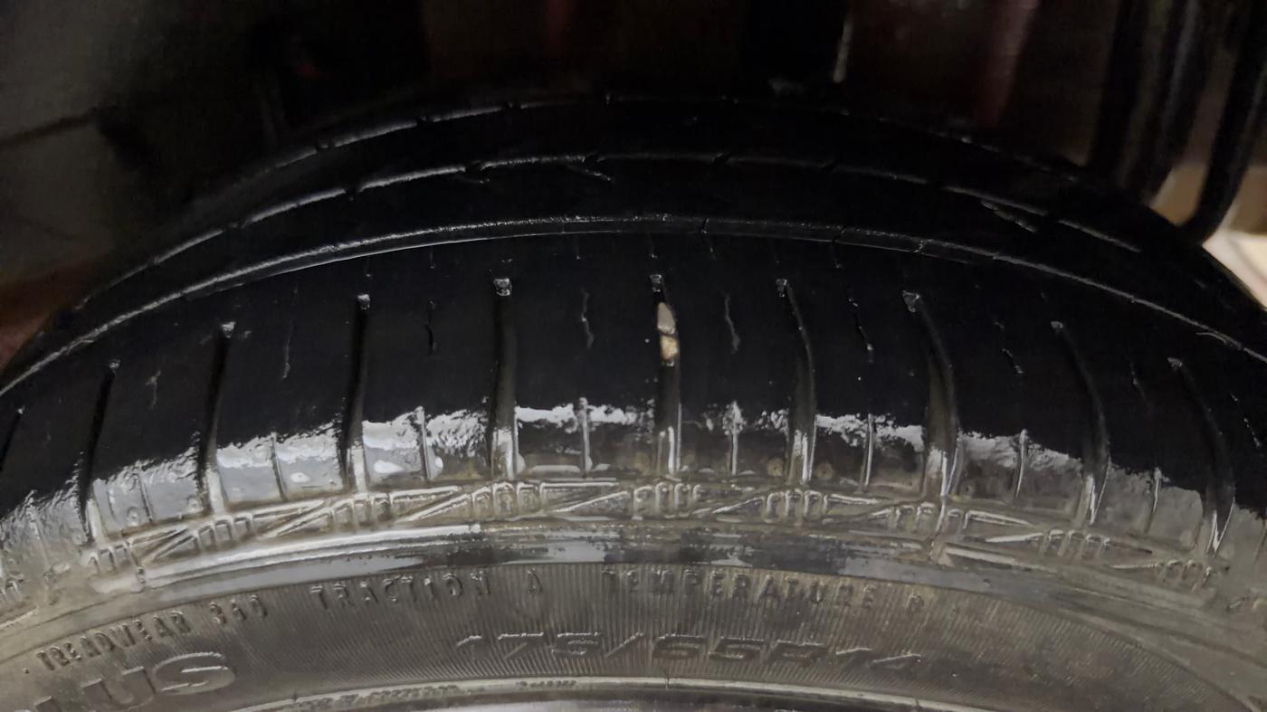2018 Tata TIGOR XT PETROL, Petrol, Manual, 56,278 km, Left Rear Tyre Tread