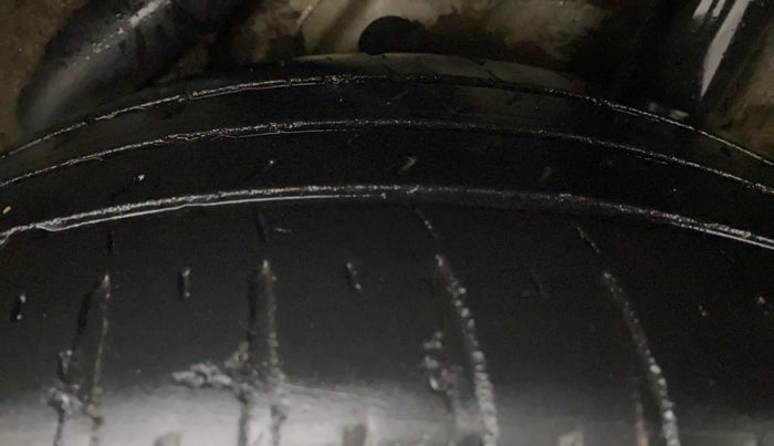 2018 Hyundai Verna 1.6 VTVT SX + AT, Petrol, Automatic, 53,311 km, Left Rear Tyre Tread