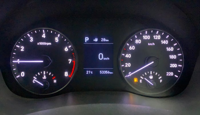 2018 Hyundai Verna 1.6 VTVT SX + AT, Petrol, Automatic, 53,311 km, Odometer Image