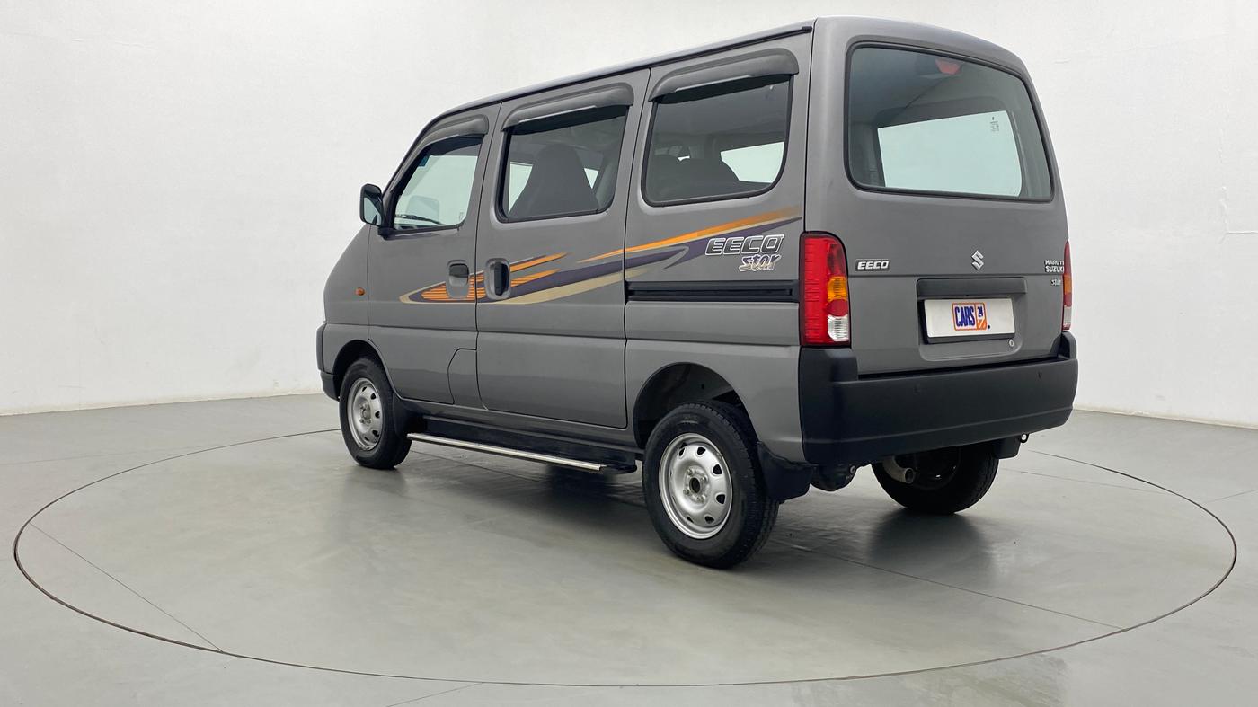 2020 Maruti Eeco 5 STR WITH AC PLUSHTR, Petrol, Manual, 5,527 km, Left Back Diagonal (45- Degree) View