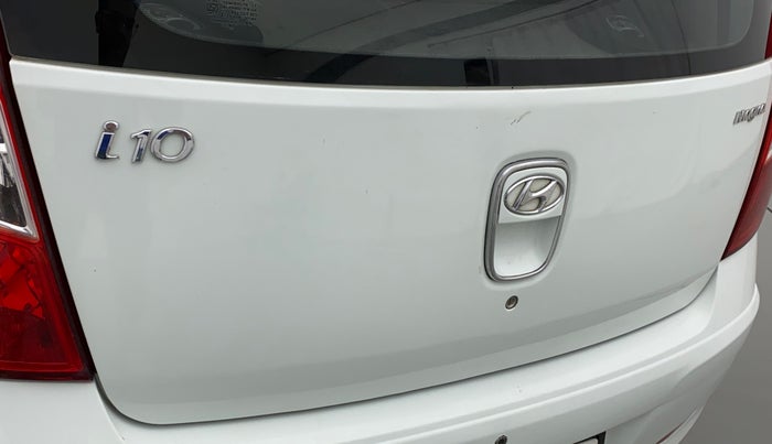 2013 Hyundai i10 MAGNA 1.1, Petrol, Manual, 86,006 km, Dicky (Boot door) - Slightly rusted