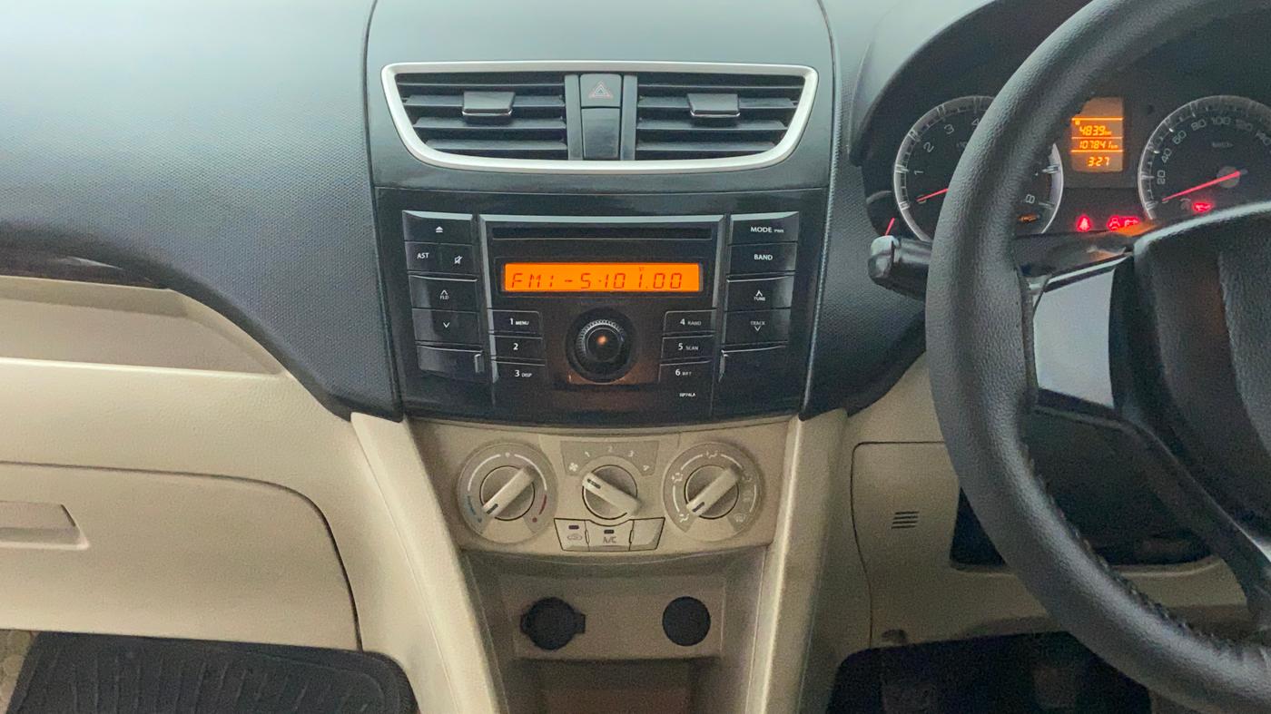2012 Maruti Swift Dzire VXI 1.2 BS IV, Petrol, Manual, 1,07,996 km, Air Conditioner