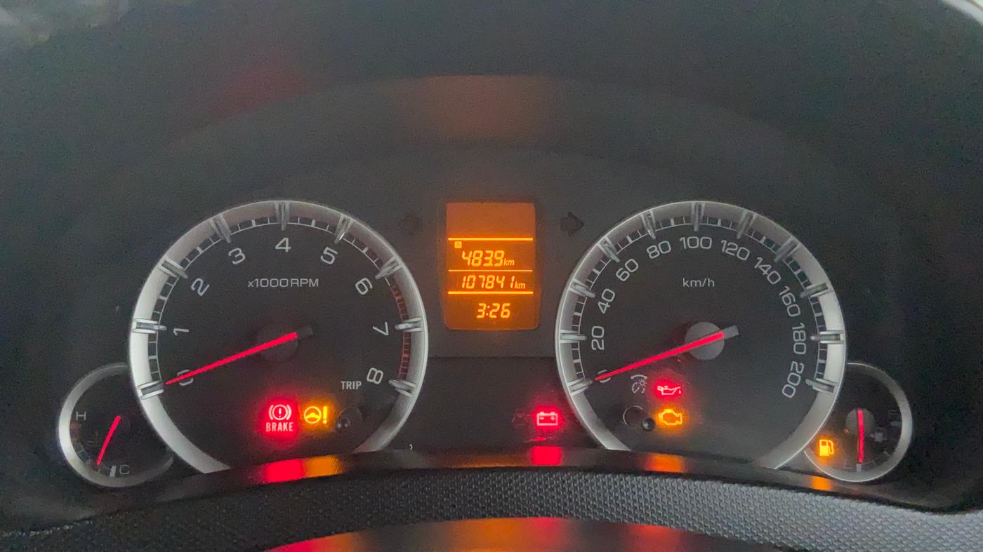2012 Maruti Swift Dzire VXI 1.2 BS IV, Petrol, Manual, 1,07,996 km, Odometer View
