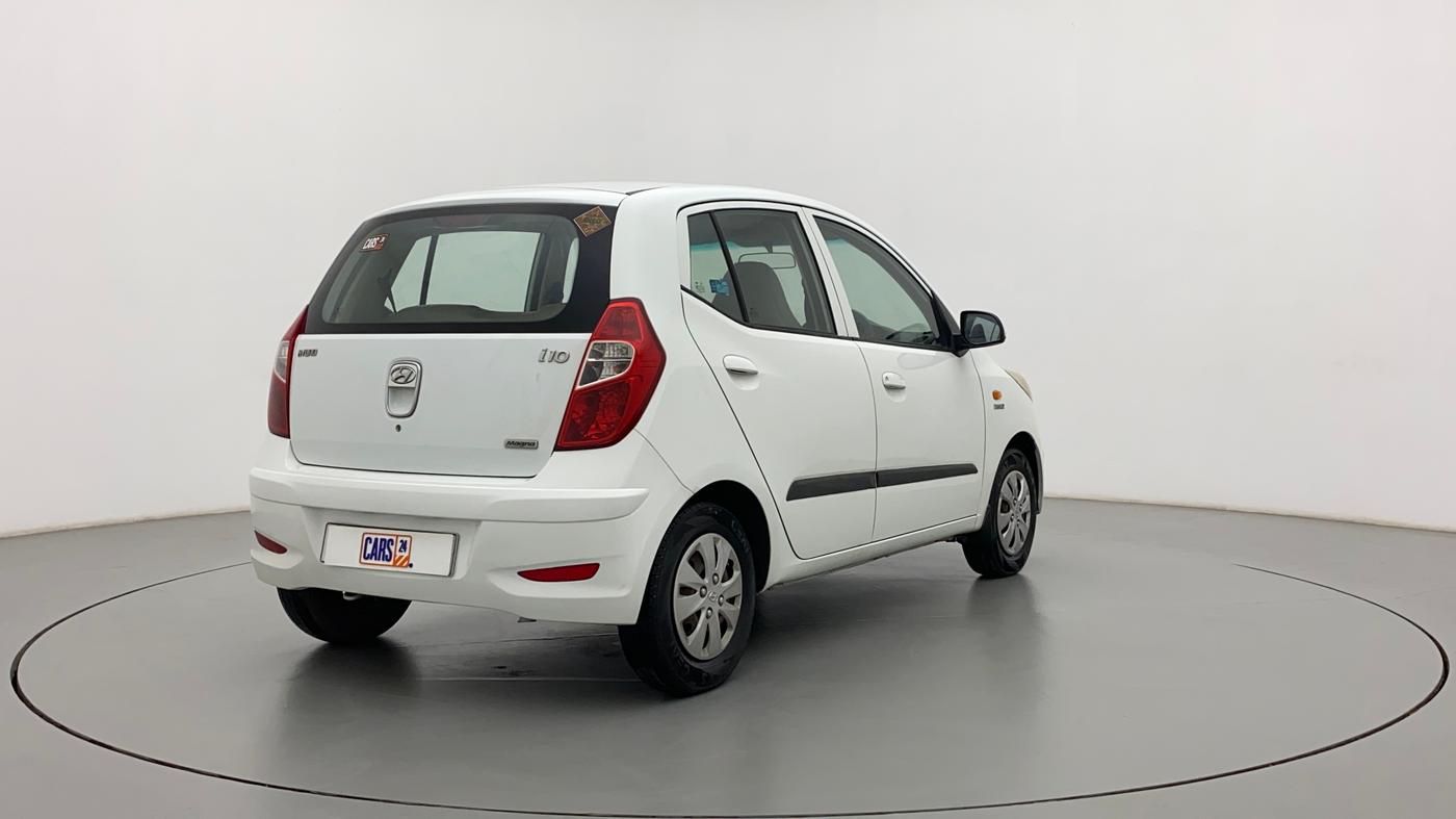 2011 Hyundai i10 MAGNA 1.1, CNG, Manual, 1,03,582 km, Right Back Diagonal