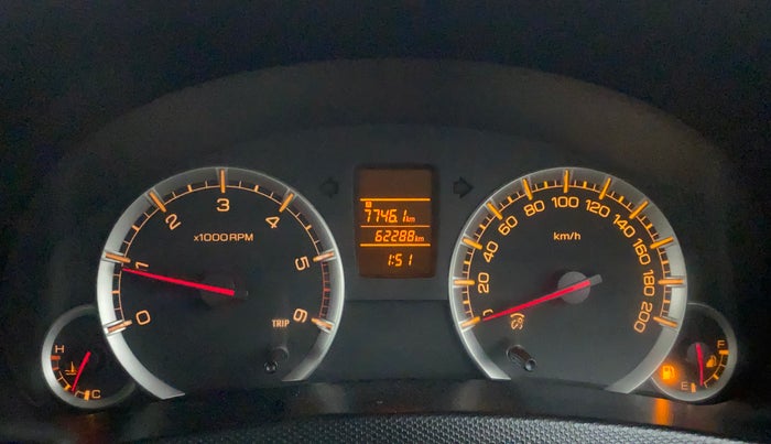 2012 Maruti Swift VDI, Diesel, Manual, 62,287 km, Odometer Image