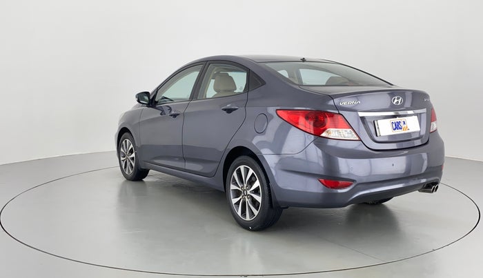 2014 Hyundai Verna FLUIDIC 1.6 SX VTVT, Petrol, Manual, 80,091 km, Left Back Diagonal