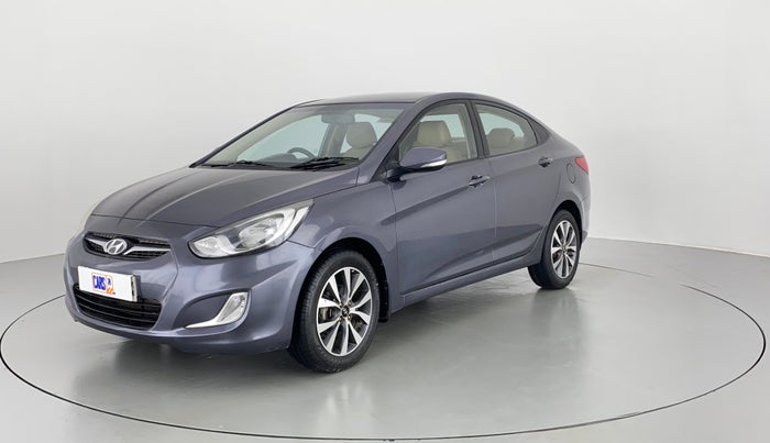 2014 Hyundai Verna FLUIDIC 1.6 SX VTVT, Petrol, Manual, 80,091 km, Left Front Diagonal