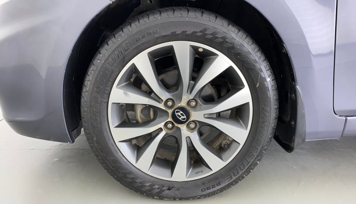 2014 Hyundai Verna FLUIDIC 1.6 SX VTVT, Petrol, Manual, 80,091 km, Left Front Wheel