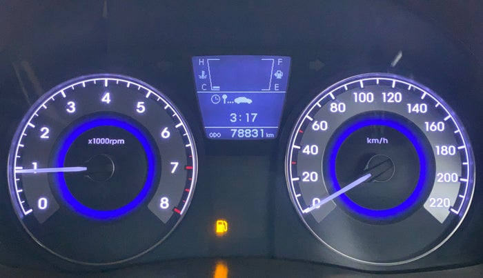 2014 Hyundai Verna FLUIDIC 1.6 SX VTVT, Petrol, Manual, 80,091 km, Odometer Image