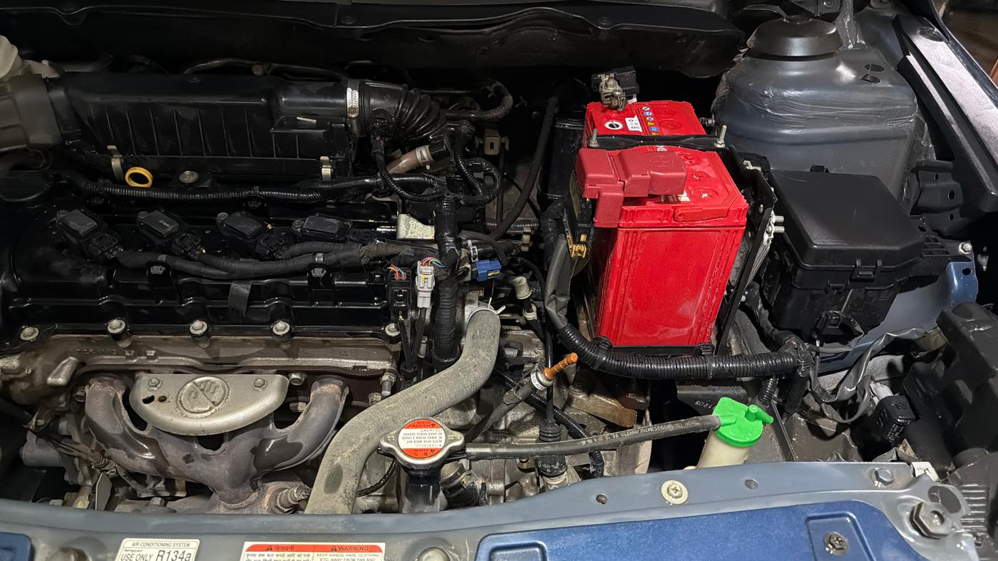 2020 Maruti Ciaz ALPHA  AT 1.5 SHVS PETROL, Petrol, Automatic, 1,14,322 km, Engine View - Left