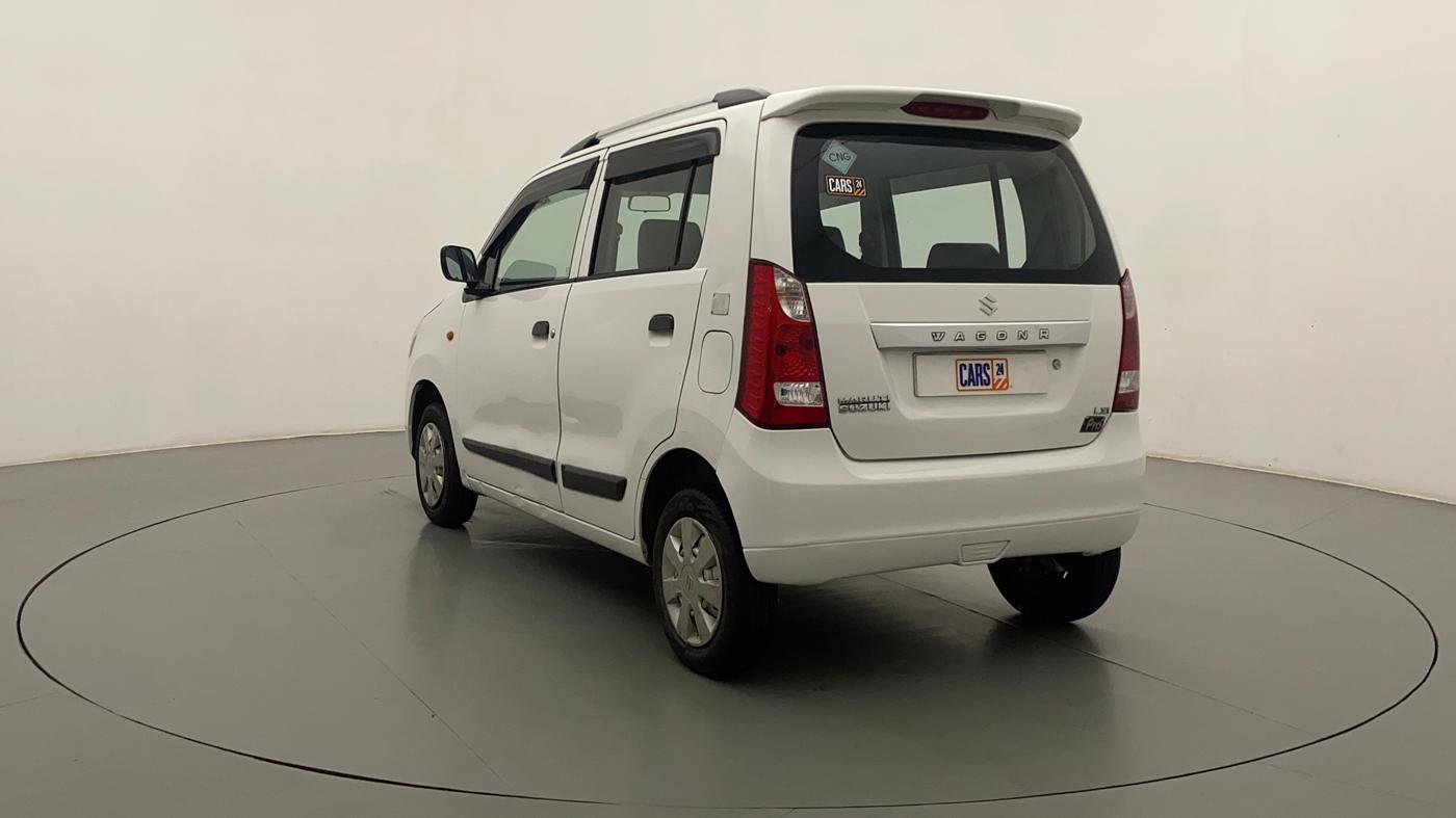 2014 Maruti Wagon R 1.0 LXI CNG, CNG, Manual, 83,278 km, Left Back Diagonal