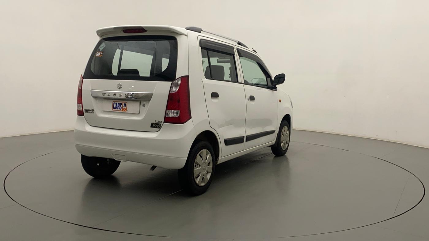 2014 Maruti Wagon R 1.0 LXI CNG, CNG, Manual, 83,278 km, Right Back Diagonal