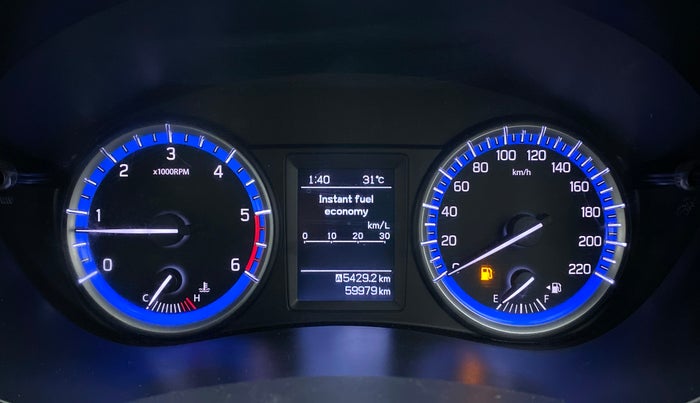 2017 Maruti S Cross ZETA 1.3, Diesel, Manual, 60,130 km, Odometer Image