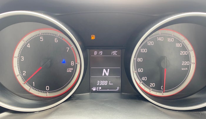 2019 Maruti Swift ZXI PLUS AMT, Petrol, Automatic, 33,840 km, Odometer Image