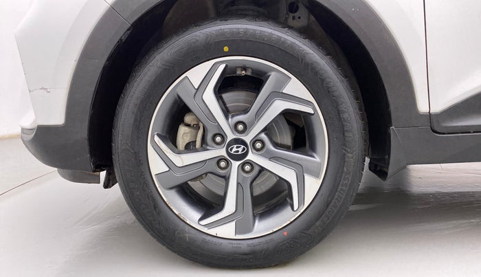 2019 Hyundai Creta SX (O) EXECUTIVE 1.6 PETROL, Petrol, Manual, 55,533 km, Left Front Wheel