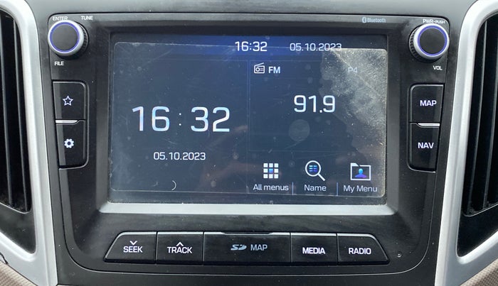 2019 Hyundai Creta SX (O) EXECUTIVE 1.6 PETROL, Petrol, Manual, 55,533 km, Infotainment System