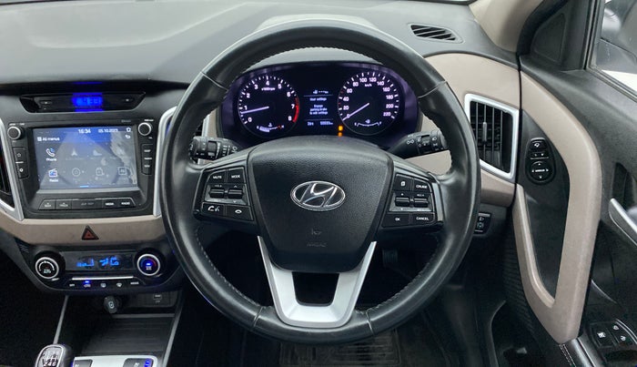 2019 Hyundai Creta SX (O) EXECUTIVE 1.6 PETROL, Petrol, Manual, 55,533 km, Steering Wheel Close Up