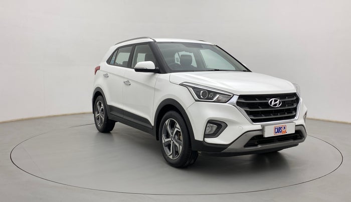 2019 Hyundai Creta SX (O) EXECUTIVE 1.6 PETROL, Petrol, Manual, 55,533 km, Right Front Diagonal