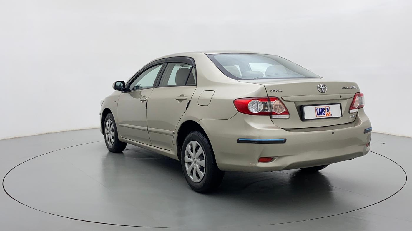 2012 Toyota Corolla Altis J, Petrol, Manual, 1,00,002 km, Left Back Diagonal